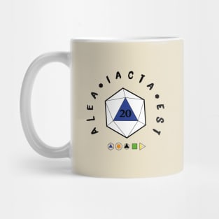 Alea iacta est "The die is cast" Mug